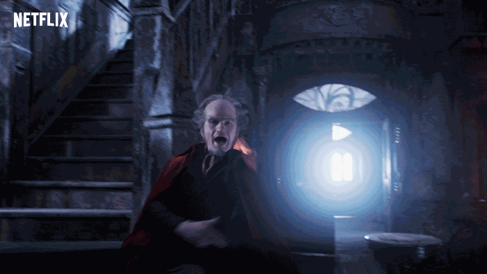 Image result for COUNT olaf gif