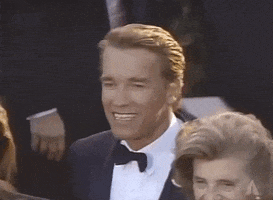 arnold schwarzenegger oscars 1990 GIF by The Academy Awards