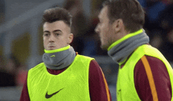 el shaarawy laughing GIF by AS Roma