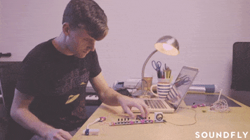 synths playing around GIF by Soundfly