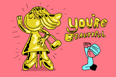 youre beautiful my love GIF by GIPHY Studios Originals
