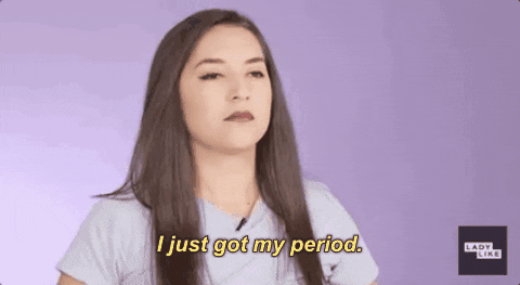 I Just Got My Period GIF by BuzzFeed - Find & Share on GIPHY
