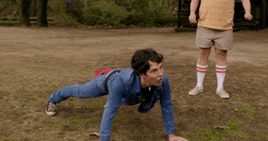 Exercise Paul Rudd animated GIF