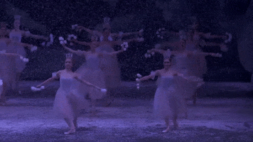 waltz of the snowflakes GIF by New York City Ballet