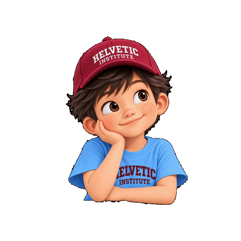 Helvetic Sticker