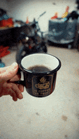 Ride Out Coffee First GIF by Concrete Surfers Motorcycle Dudes - CSMD
