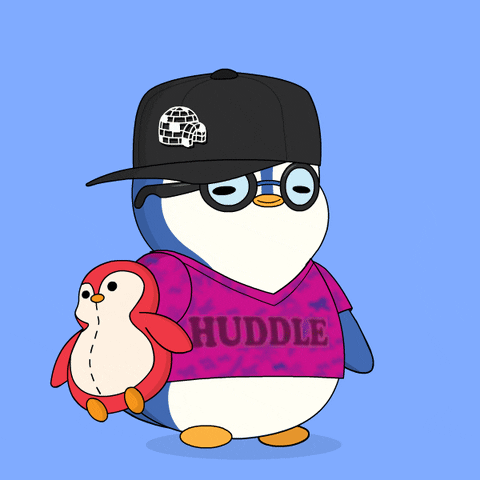 Teddy Bear Penguin GIF by Pudgy Penguins