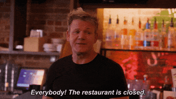 restaurant shut it down GIF by Gordon Ramsay