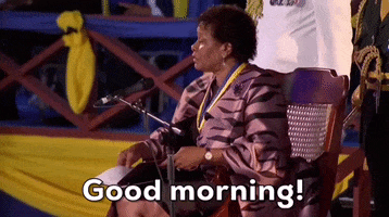 Good Morning President GIF by GIPHY News