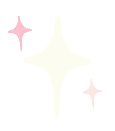Pink Stars Sticker by LilCrescentMoon
