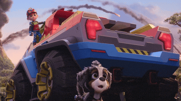 Nickelodeon Wow GIF by Paw Patrol Movies