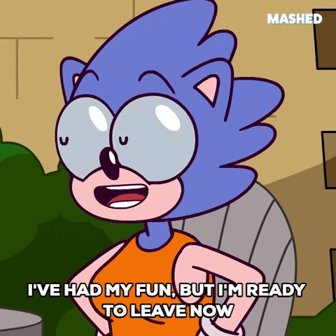 I Want To Leave GIF by Mashed