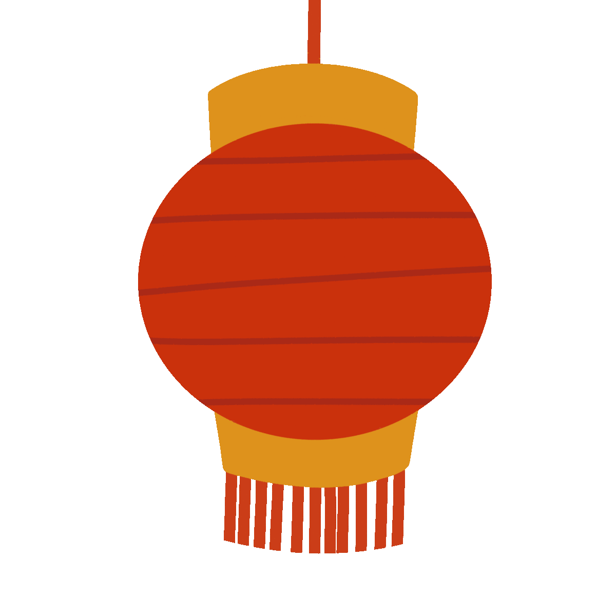 Lunar New Year Lantern Sticker by Anna Xu for iOS & Android GIPHY