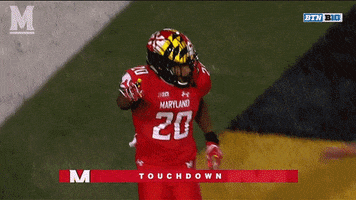 college football running GIF by Maryland Terrapins