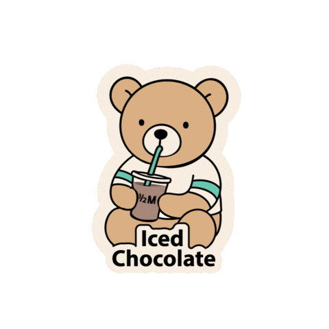 12M Iced Chocolate Sticker by Half Million
