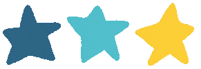 Blue Star Sticker