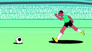 Football Save GIF by Golden Wolf