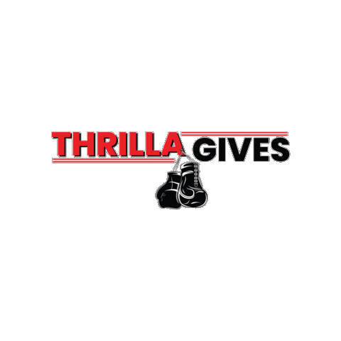 Thrilla Gives Sticker