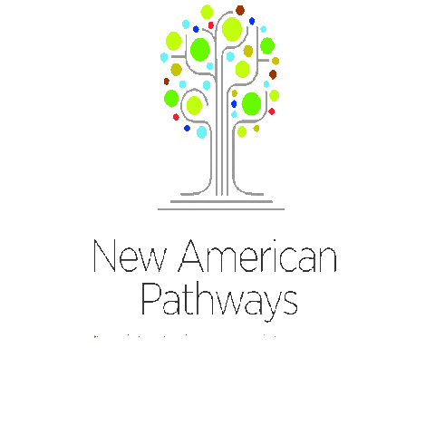 New American Pathways Sticker