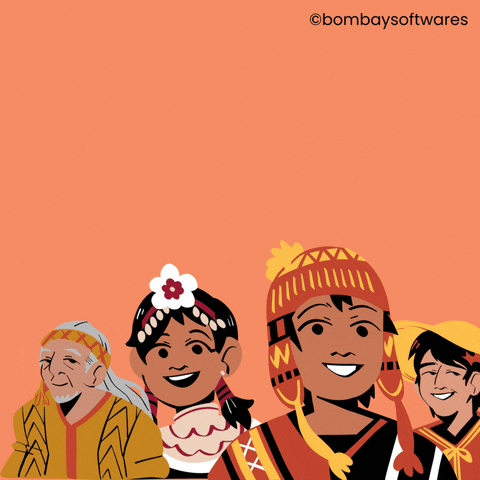Trending Indigenous Peoples Day GIF by Bombay Softwares