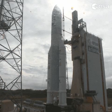 Lets Go Fire GIF by European Space Agency - ESA