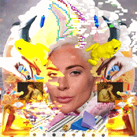 Lady Gaga Art GIF by Anne Horel