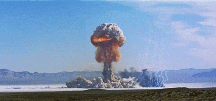 nuclear blast explosã£o GIF