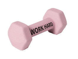 Workhard Sticker by Theposhdolls