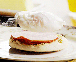 Hungry Eggs Benedict GIF by Kyle