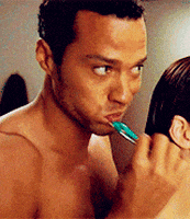 greys anatomy toothbrush GIF greys anatomy toothbrush GIF