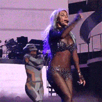 britney spears dancing GIF