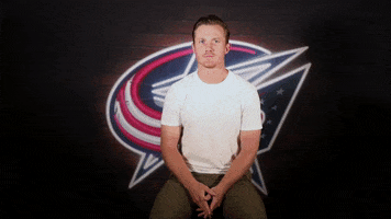 Gustav Nyquist No GIF by Columbus Blue Jackets