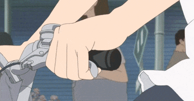 girl who leapt through time bicycle GIF by Funimation