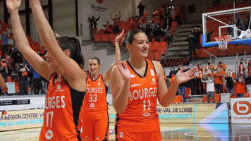 Alexia Chartereau Tango Bourges Basket Applause GIF by Tango Bourges Basket
