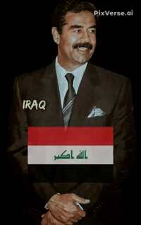 Saddam Hussein Iran GIF