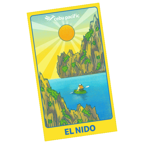 El Nido Travel Sticker by Cebu Pacific Air
