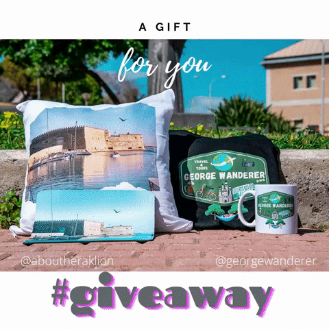 Giveaway GIF by About Heraklion Crete Greece
