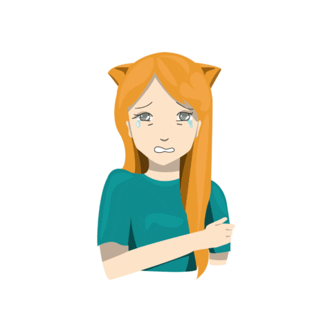 Sad Sticker