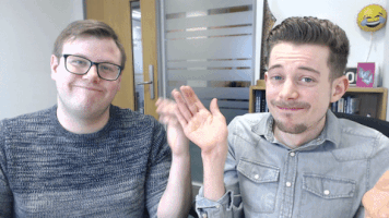 slow clap GIF by Andrew and Pete