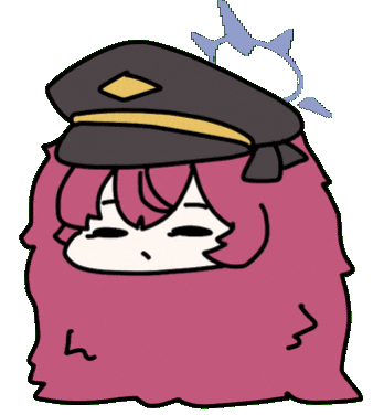 Fluffy Sticker