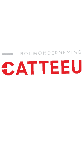 Logo Catteeu Sticker by Bouwonderneming Catteeu