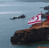 North Cyprus Flags GIF