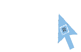 Arrow Click Sticker by resinrockllc