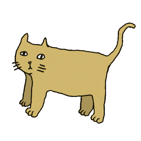 Cat Sticker by courtney hassmann