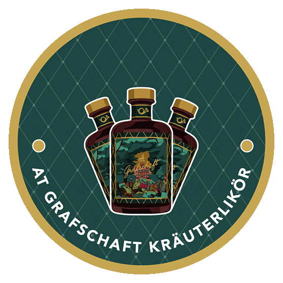 Cheers Celebrate Sticker by Grafschaft Kräuterlikör