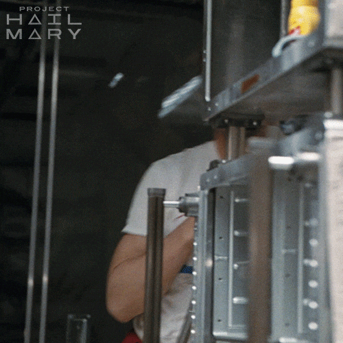 Peaking Amazon GIF by Project Hail Mary