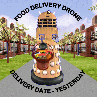 Delivery Drone GIF