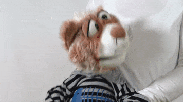 Mad Party GIF by Living Puppets