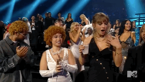Taylor Swift GIF by 2023 MTV Video Music Awards - Find & Share on GIPHY