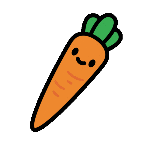 Happy Orange Sticker